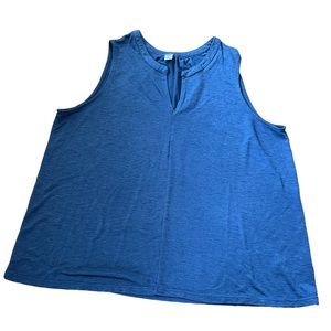Old Navy Blue Tank Top V-Neck